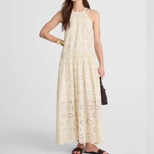 NWT Madewell Ubriella Drop Waist Maxi Dress Medium